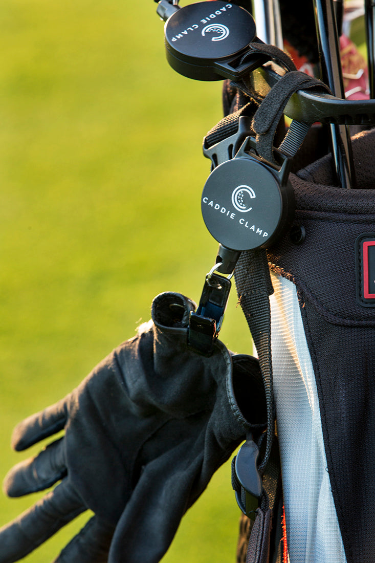 Caddie Clamp - Sleek black, single pack