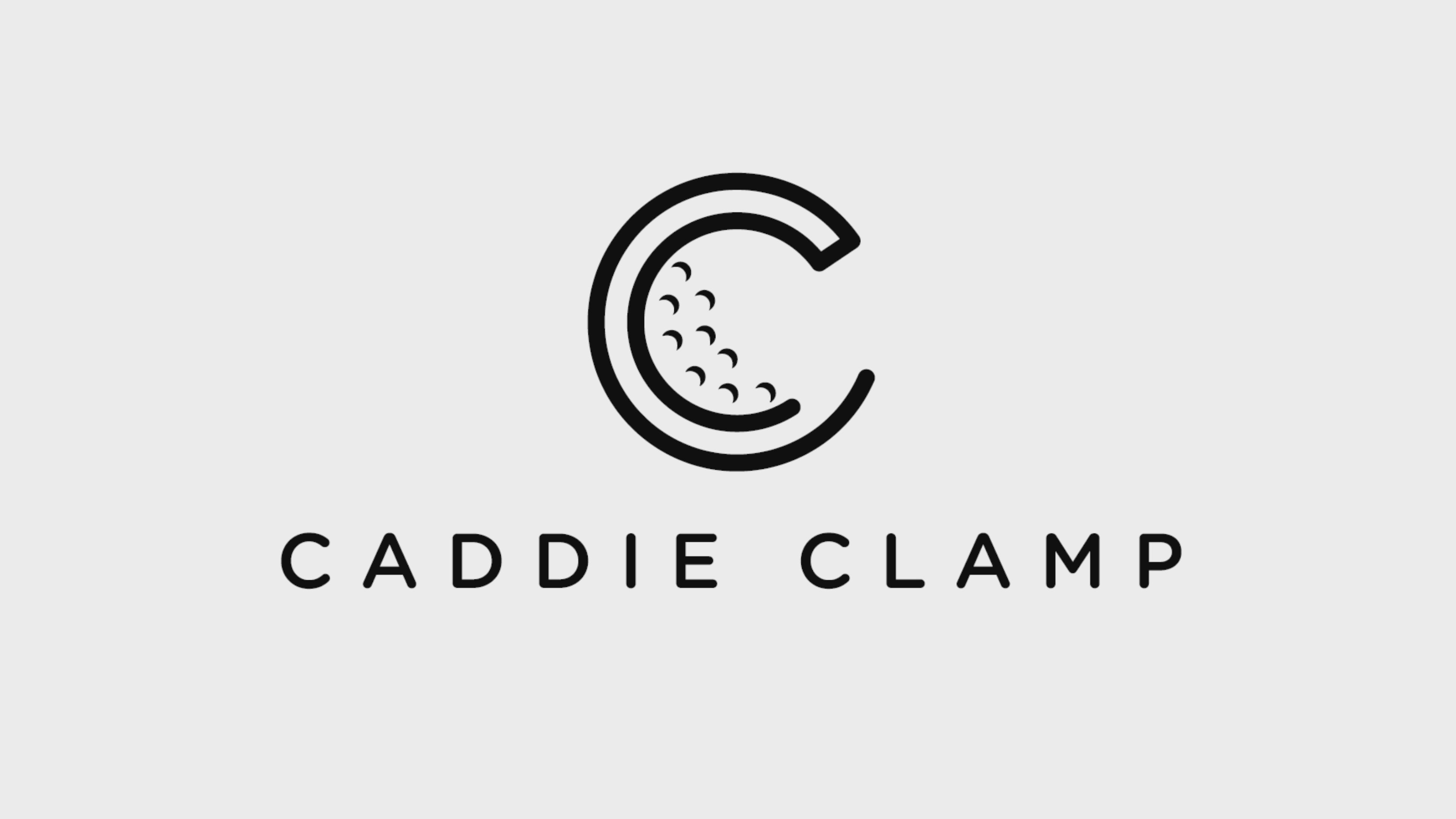Load video: Caddie Clamp Golf Accessory - Stop losing your gear